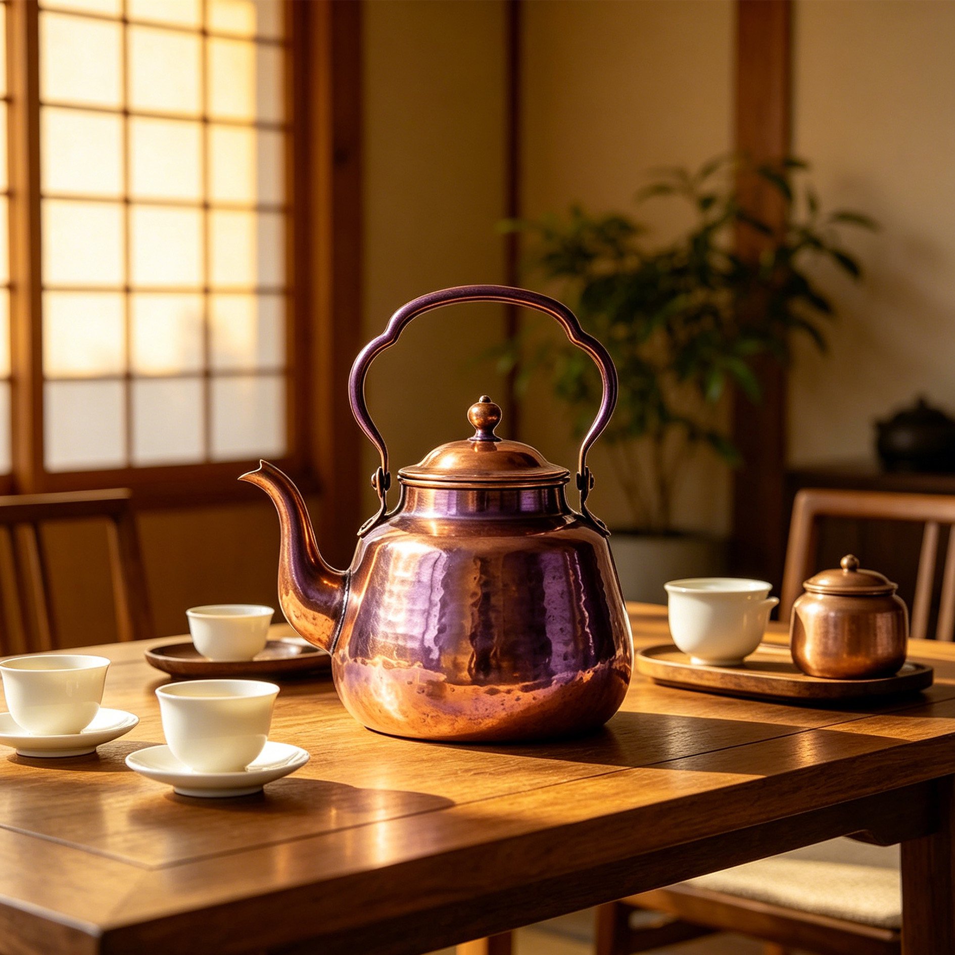 Thickened Pure Copper Kettle