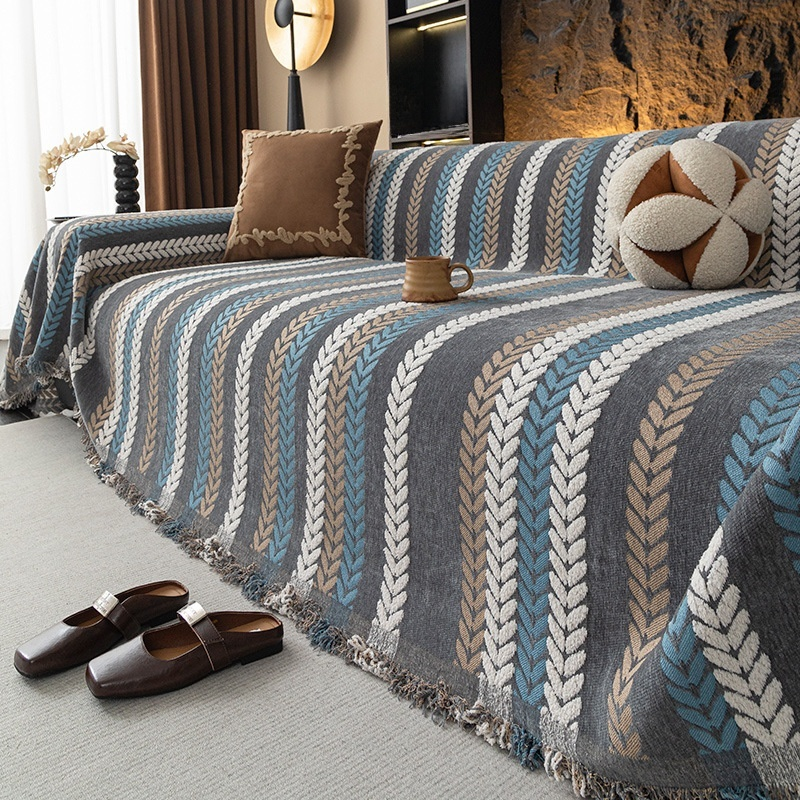 カラフルレトロソファカバー