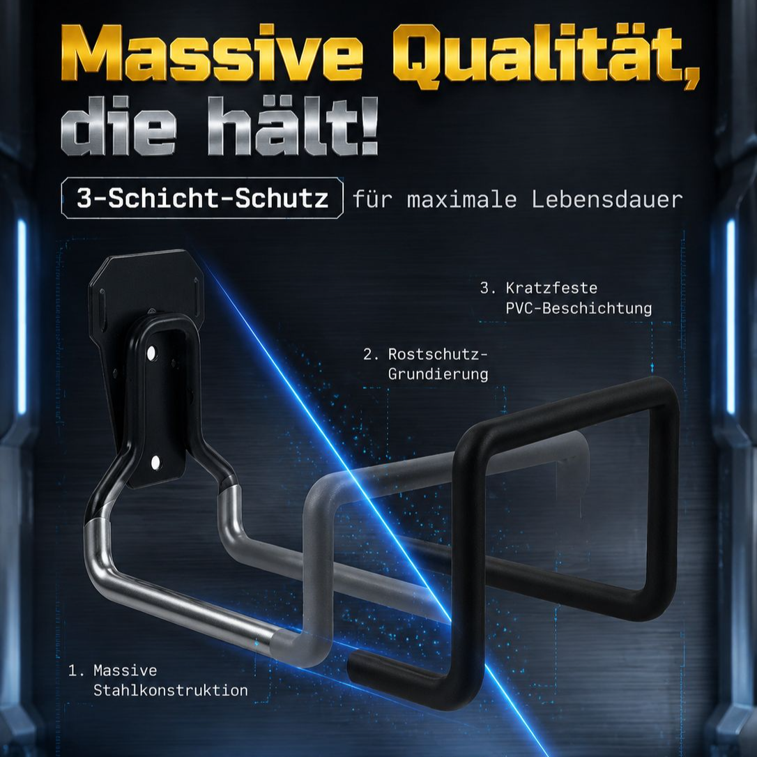 Metall-Aufhängehaken für Gartenschläuche