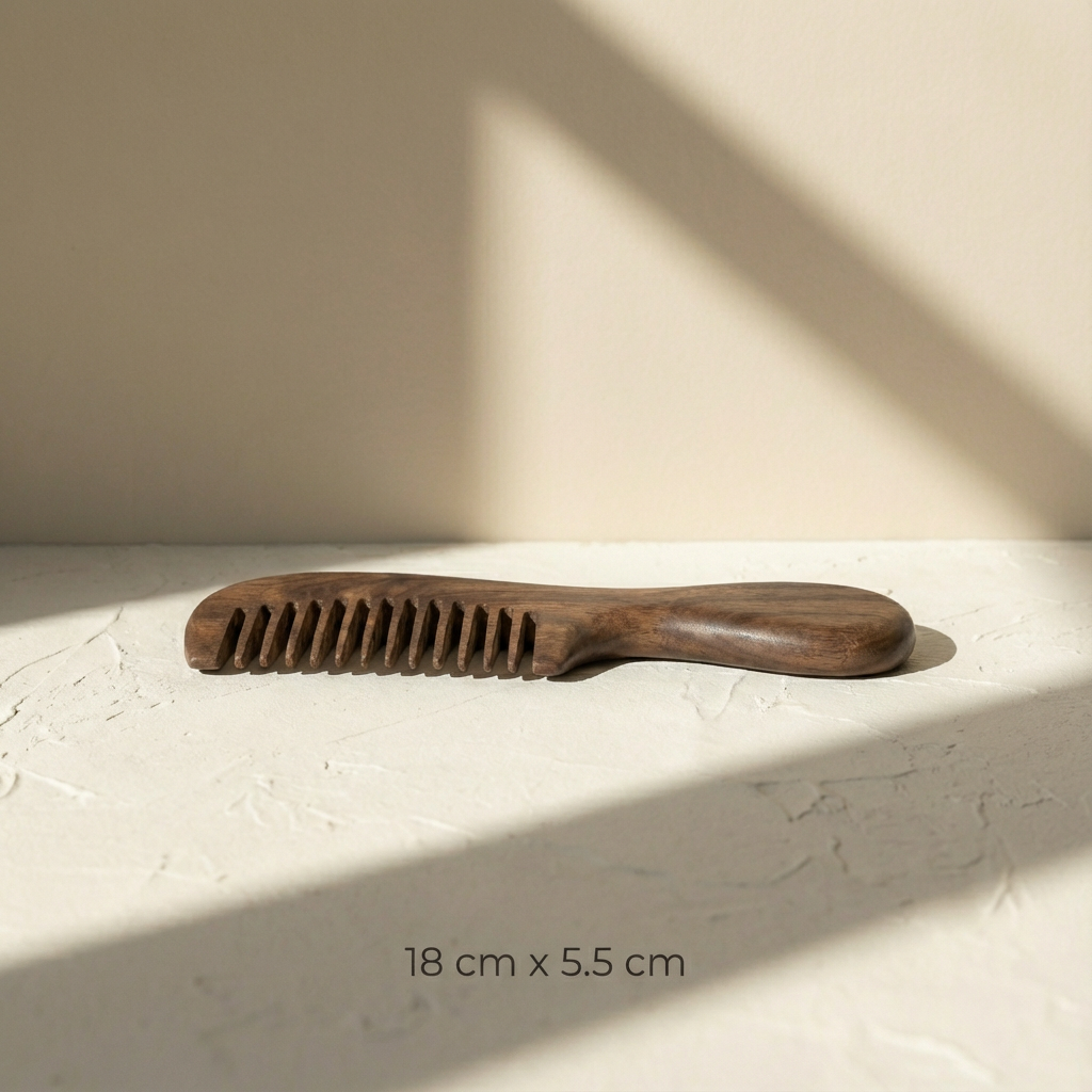 エコ素材のナチュラルウッドコーム