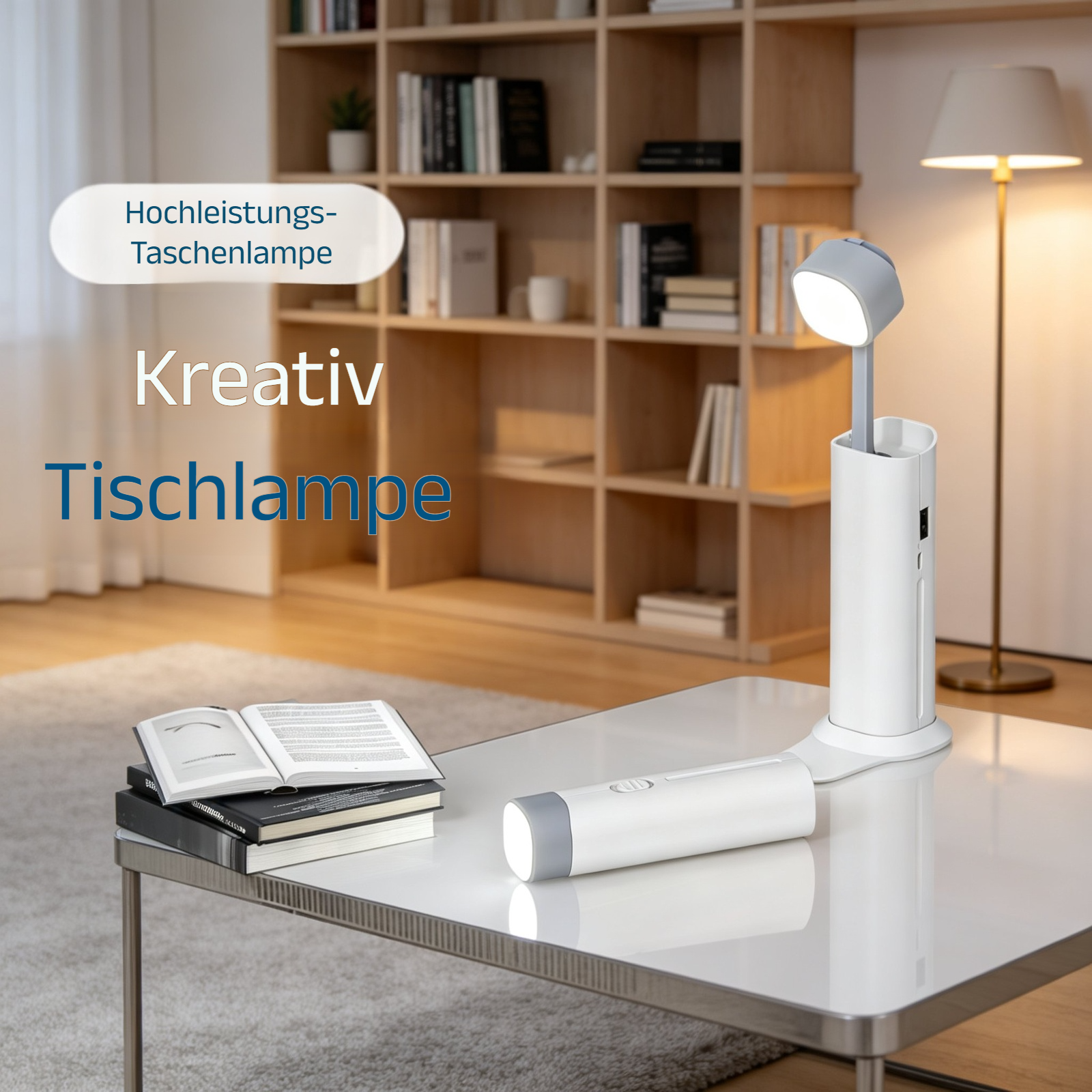 Kreative augenschonende Tischlampe