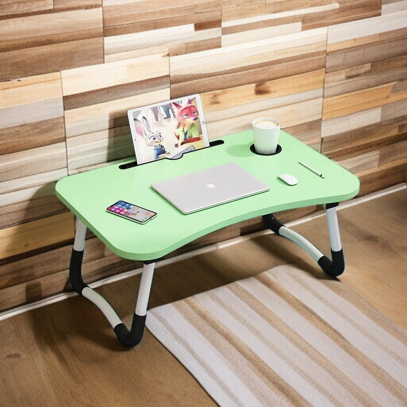 침대 머리맡 플로어 책상 접이식 컴퓨터 책상 플로어 책상 침대 책상