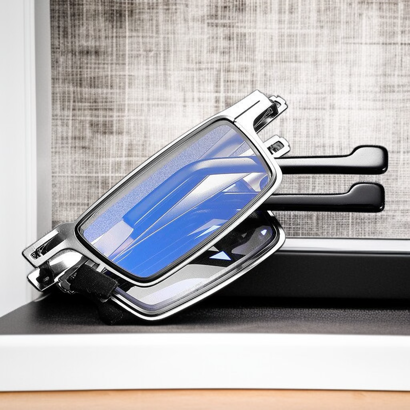 Luxus-Lesebrille mit elegantem Muster