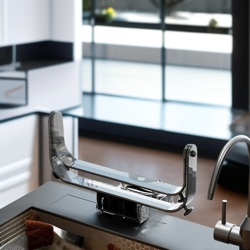 다기능 접이식 싱크대 배수랙