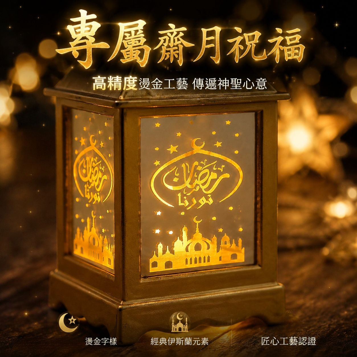 創意LED風燈燭台燈節日家居裝飾夜燈