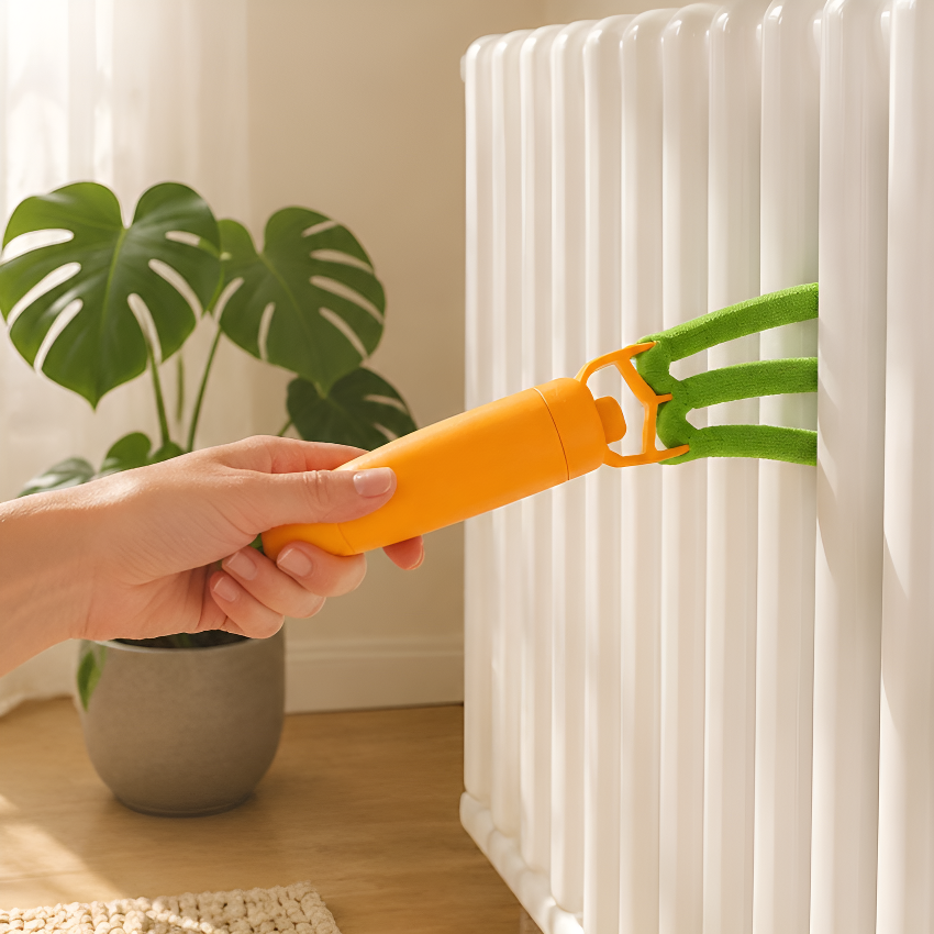 3-in-1 Klimaanlagen-Reinigungsbürste, abnehmbar, für Lüftungsschlitze und Lamellen