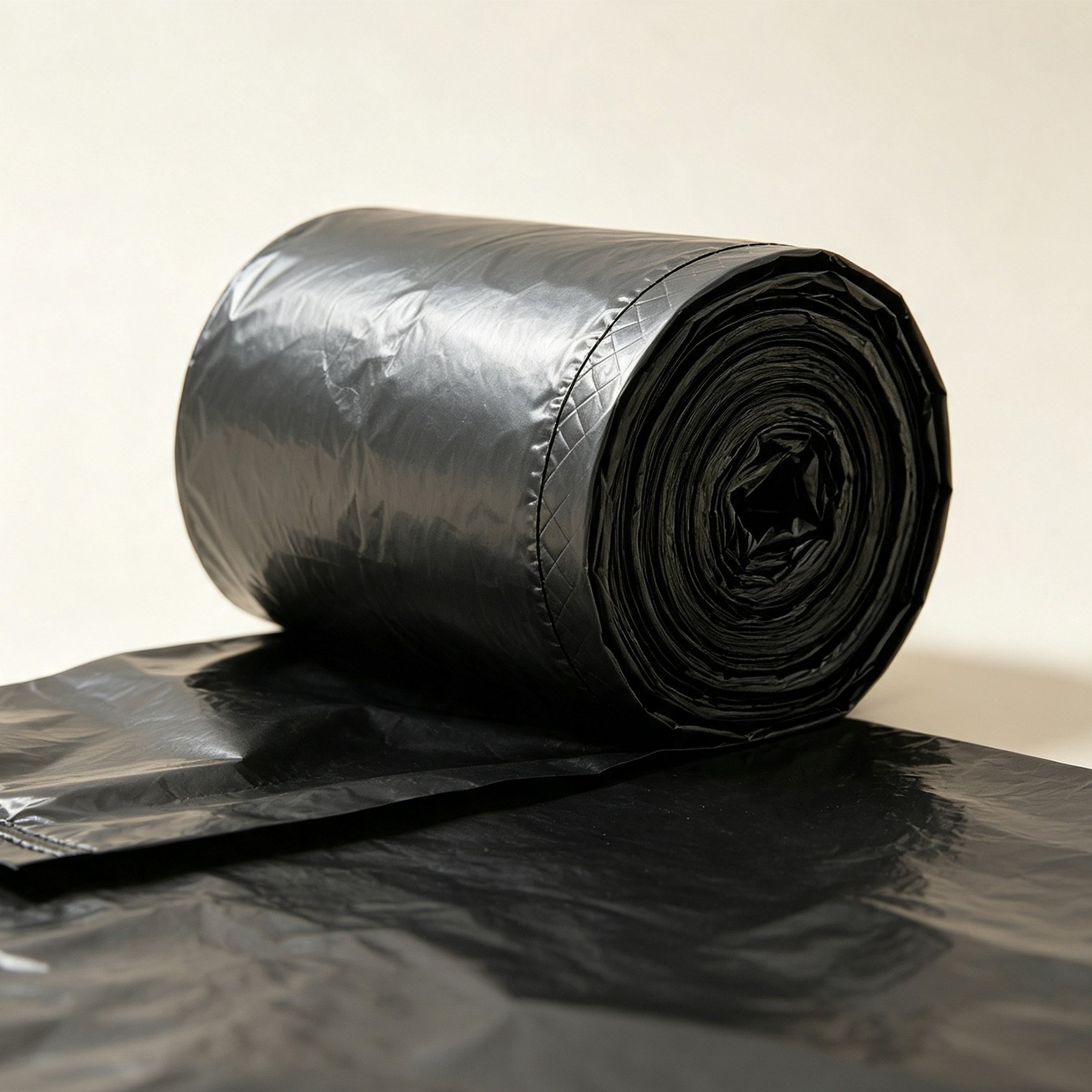 Thickened perforated garbage bags for kitchen waste