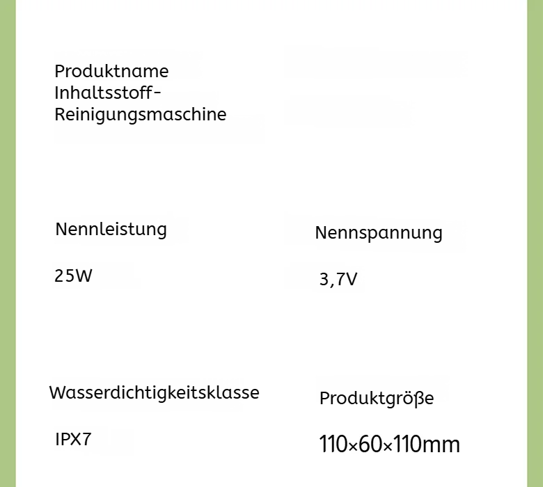 Leichte Handhabung und Reinigung des automatischen Obst- und Gemüsereinigers