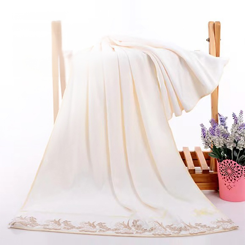 Soft Absorbent Embroidered Towel Set
