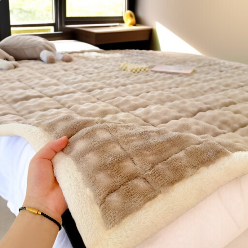 고그램 중량 가정용 보온 매트리스 싱글 쿠션 침실 매트 밀키 매트리스