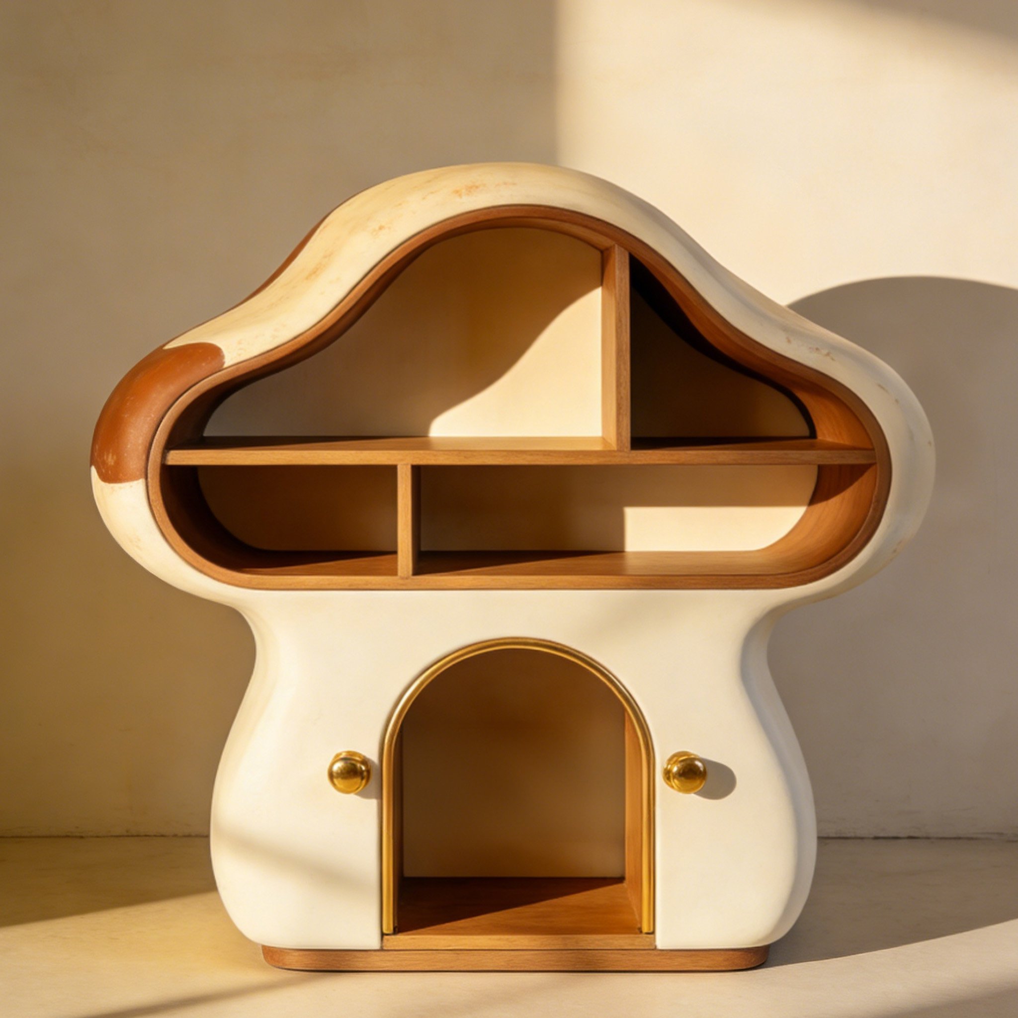 ชั้นเก็บของทรงเห็ดดีไซน์น่ารักสำหรับแต่งบ้าน