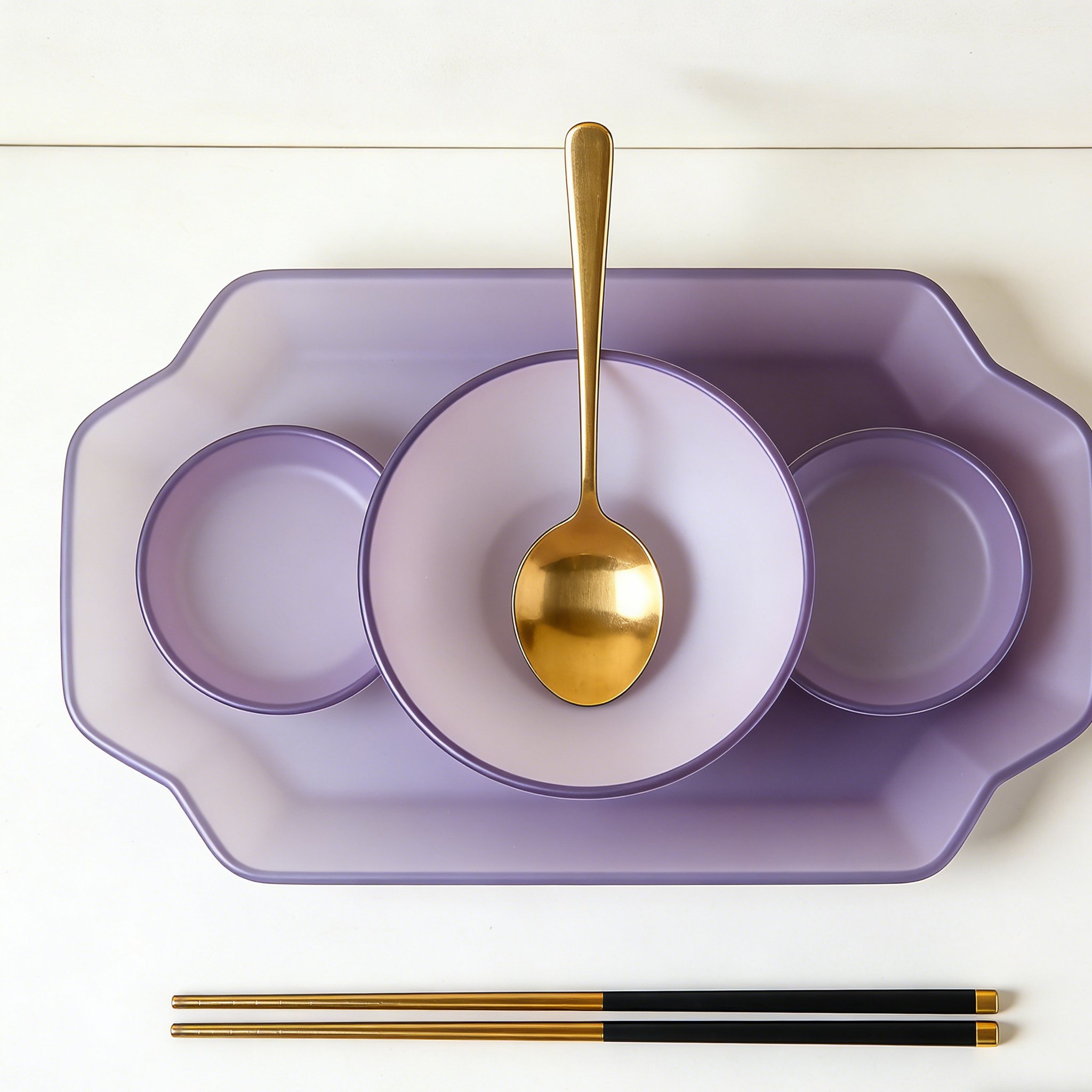 お椀・お皿・箸が揃ったファミリー用食器セット