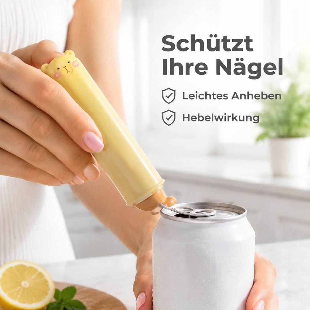 Mehrzweck-Strohhalm mit Flaschenöffner