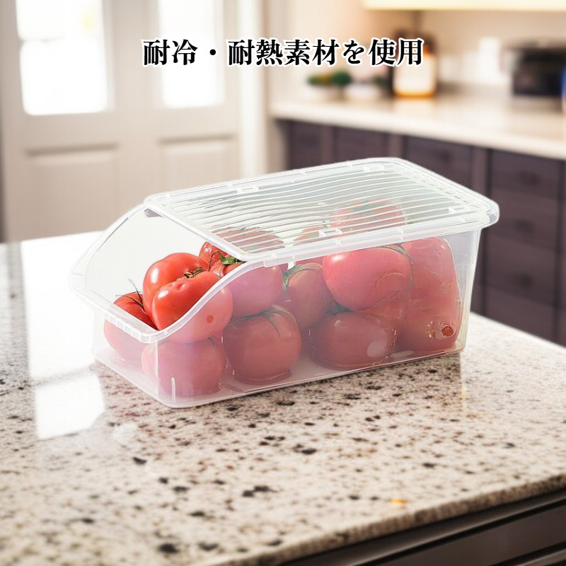 多機能冷蔵庫収納ボックス