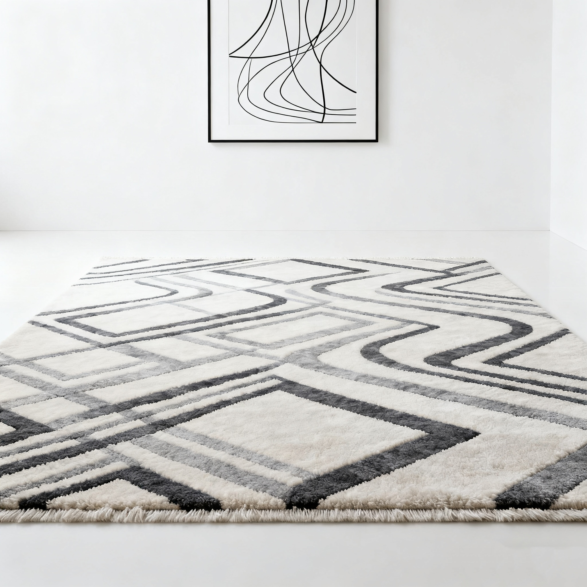 Tapete decorativo para sala y dormitorio, tamaño 1.5*1.8 m