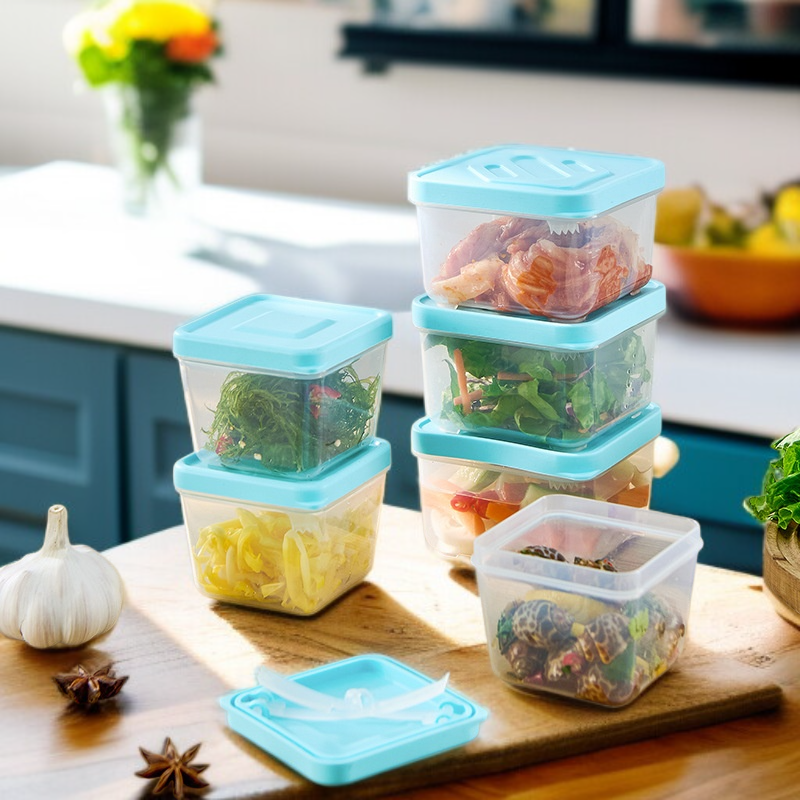 레이어드 가정용 전자레인지 도시락 식품급 밀폐캔 뚜껑 미끄럼 방지 가열 밀폐 도시락 케이스