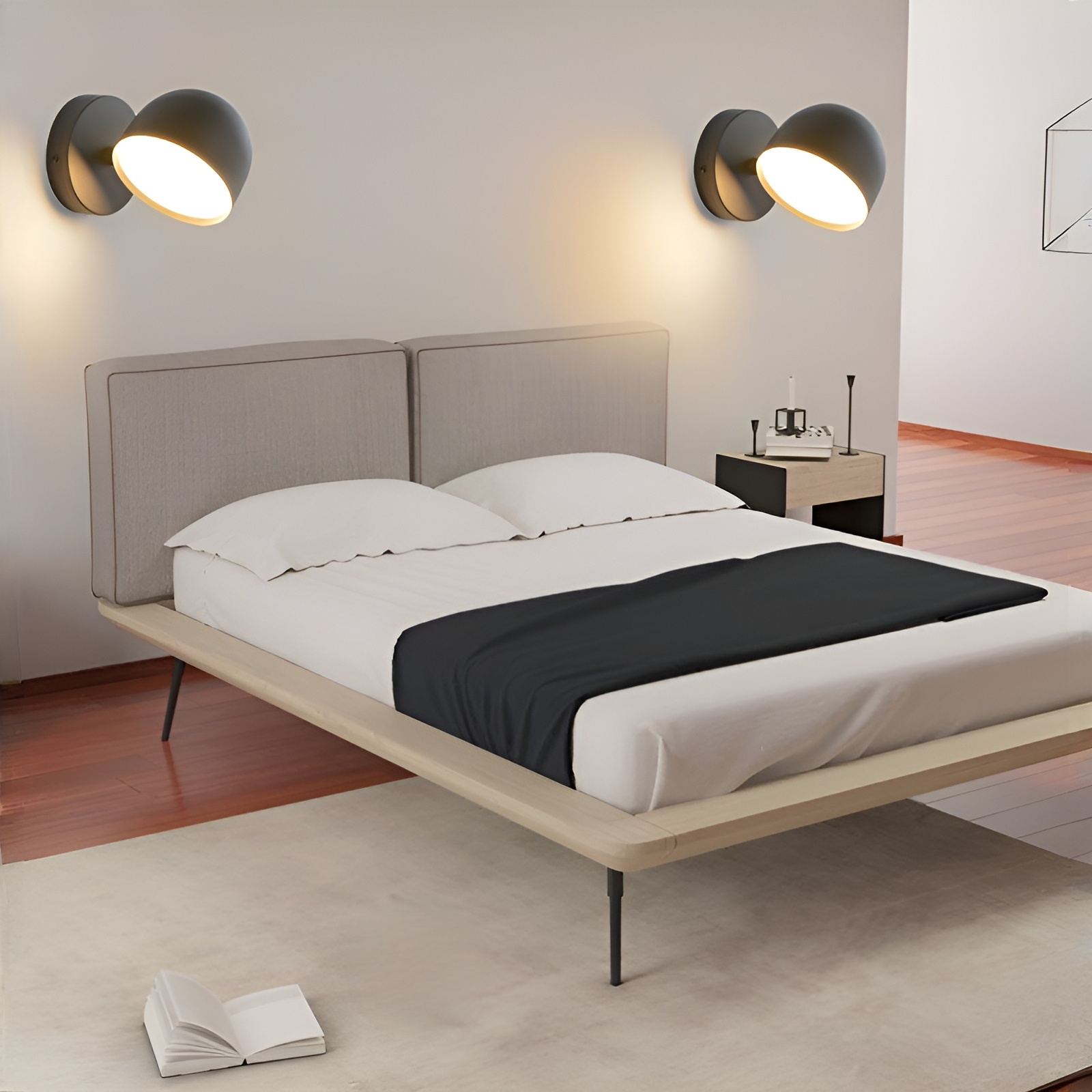  Lámpara de pared moderna para interiores 