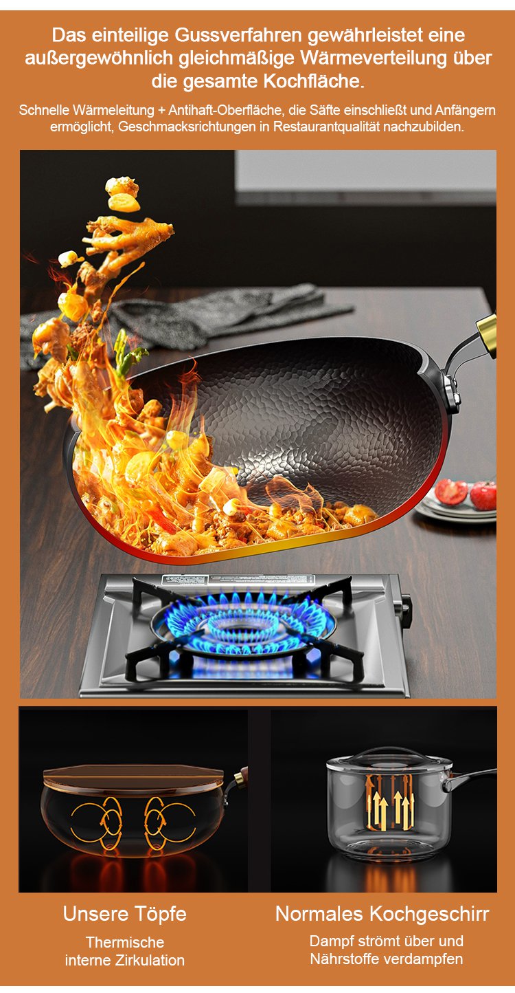 Eisenpfanne – perfekte Hitzeverteilung beim Kochen