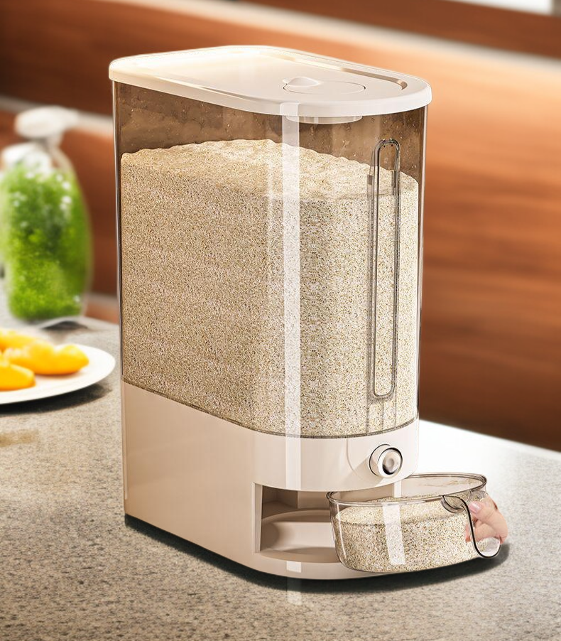 방습 밀폐 쌀통으로 쌀 신선도 유지