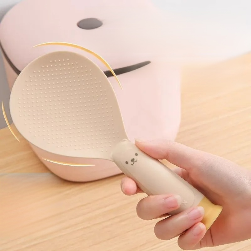 Vertical high temperature resistant spoon