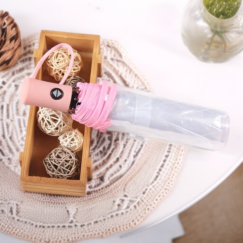 Forest Style Transparent Folding Umbrella 