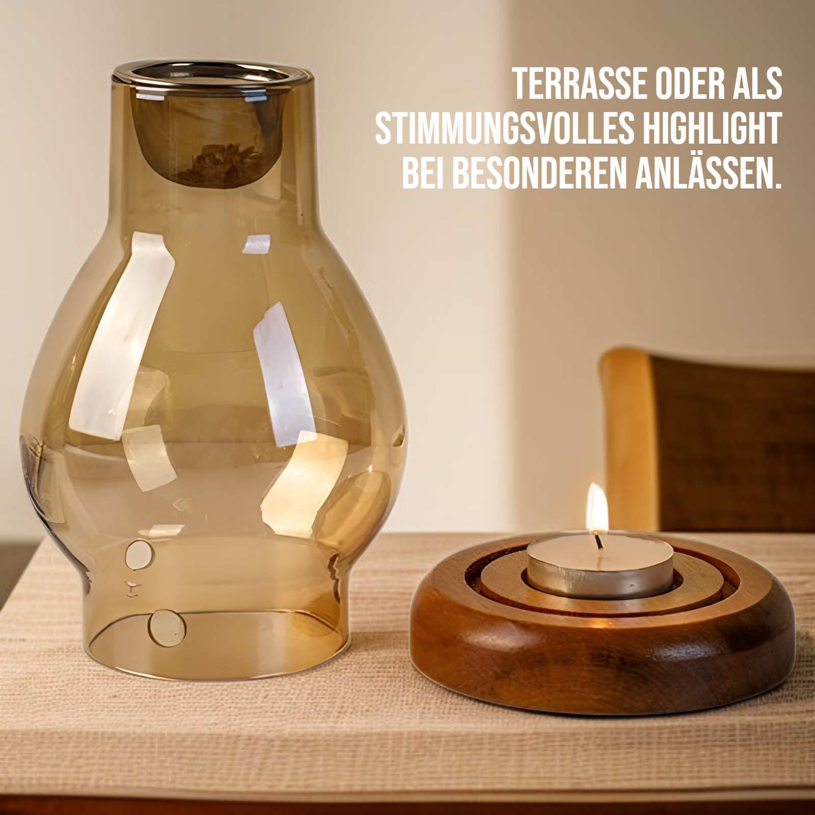 Kerzenhalter als dekoratives Wohnaccessoire