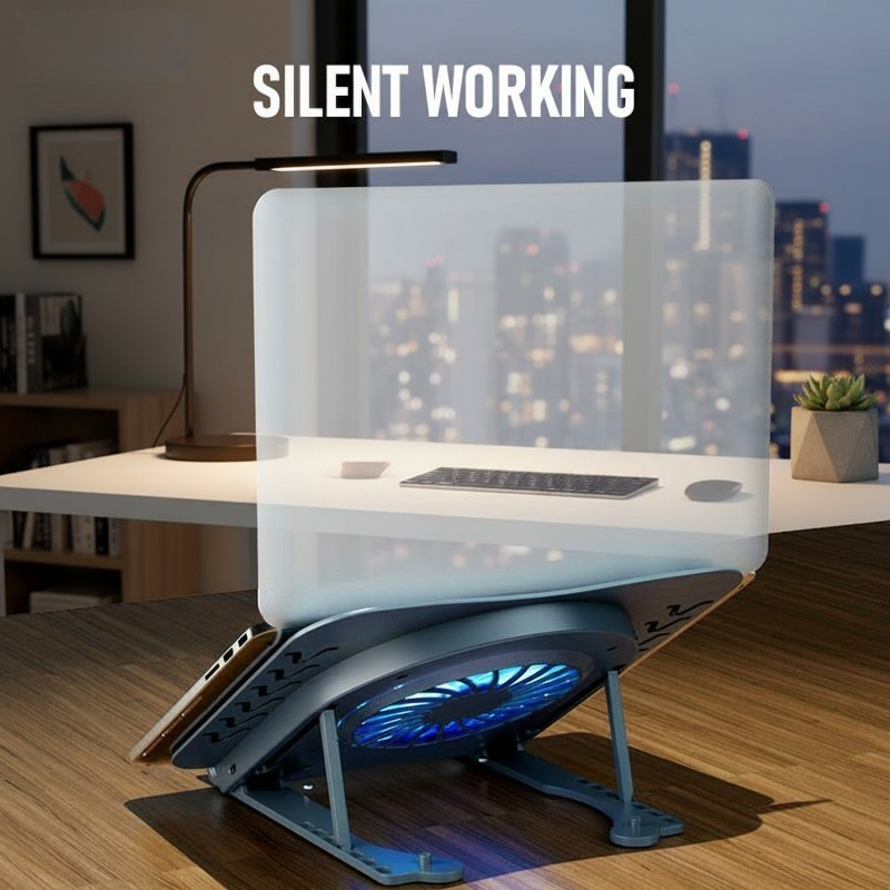 Laptop Cooling Pad with Silent Operation