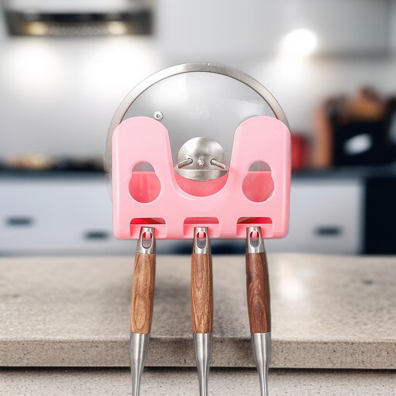 Multifunkční nástěnný držák na kuchyňské náčiní