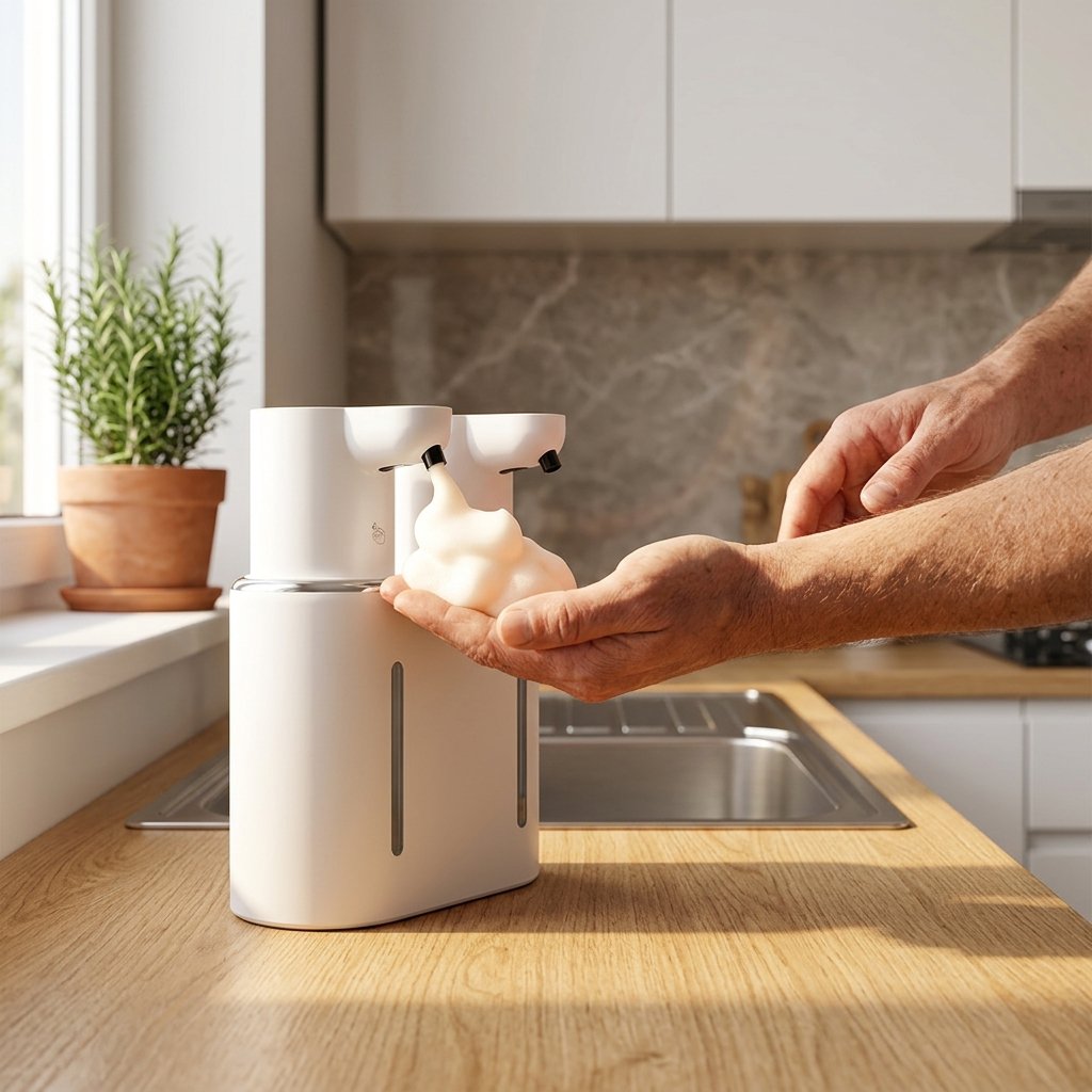 Automatischer Seifenspender mit Sensor