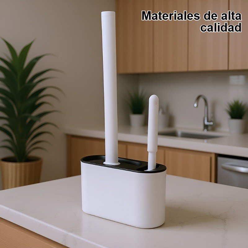 Cepillo de baño doméstico con diseño ergonómico