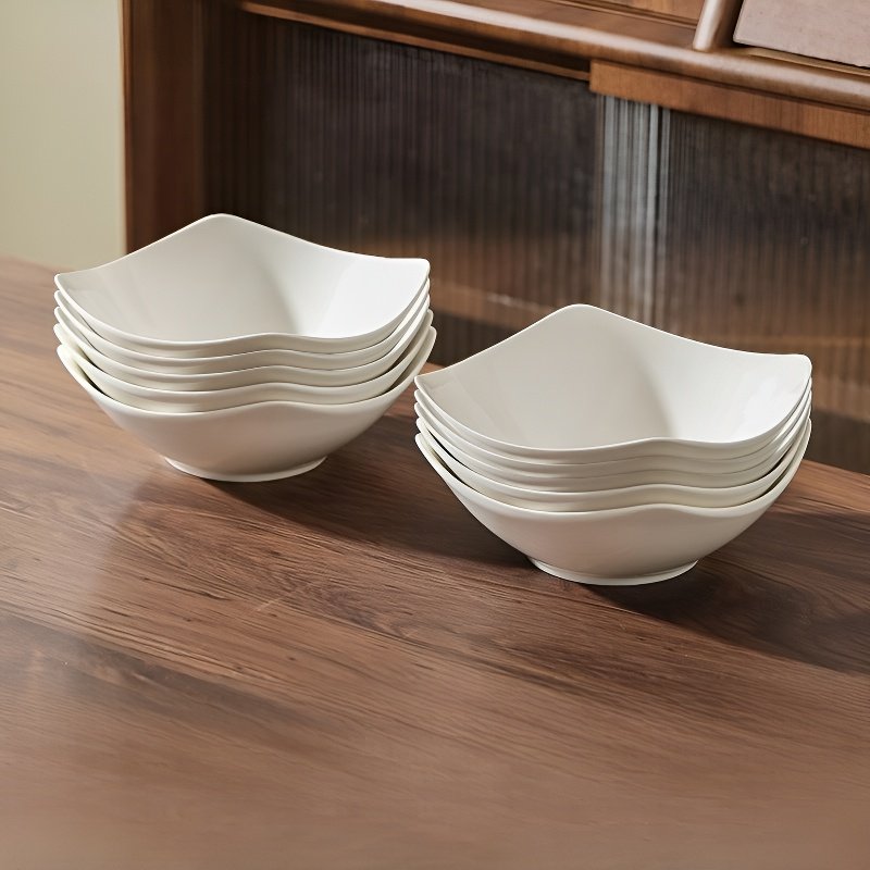 多目的セラミックサラダ＆スーププレート