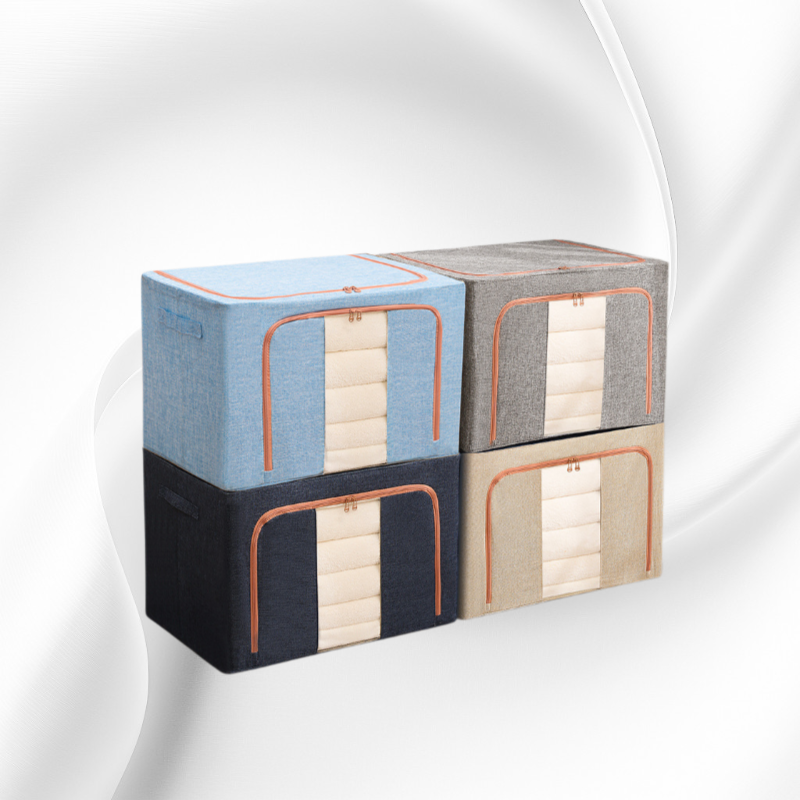 Extra-Thick Single Window Storage Container for Clothes