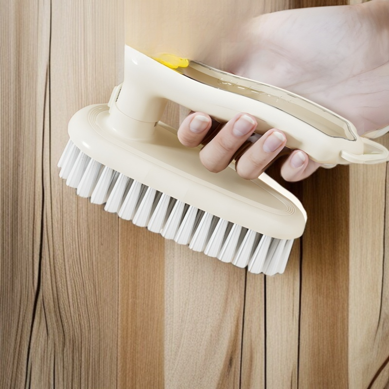 가정용 회전식 액화 소프트 퍼 브러쉬 투인원 청소 브러쉬 암호화 오염 제거 브러쉬 가정용 청소 도구