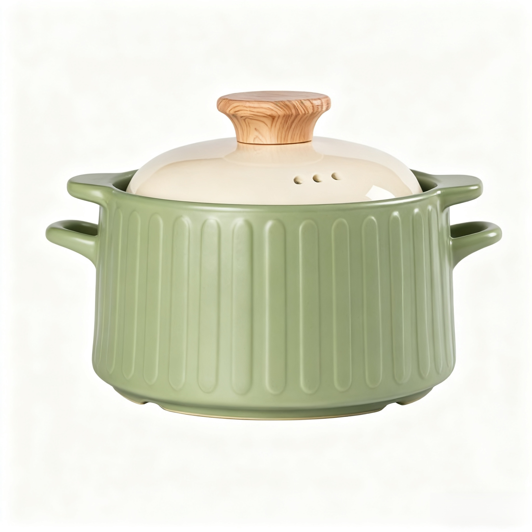 หม้อหุงช้าทนอุณหภูมิสูงในครัวเรือน หม้อหิน หม้อซุปเซรามิก