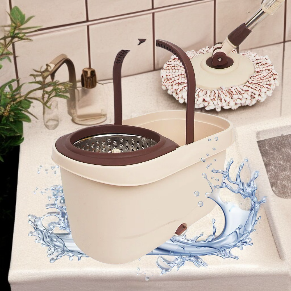  하이포지션 스테인리스 회전 탈수 청소기