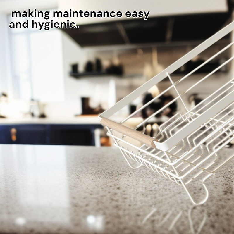 Multi-functional Waterproof Iron Tableware Organizer Rack