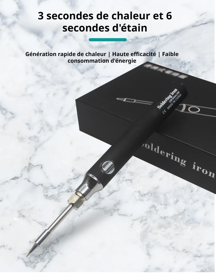 Set de stylo à souder portable sans fil, recharge USB 8W 5V, outil multifonctions pour la maison
