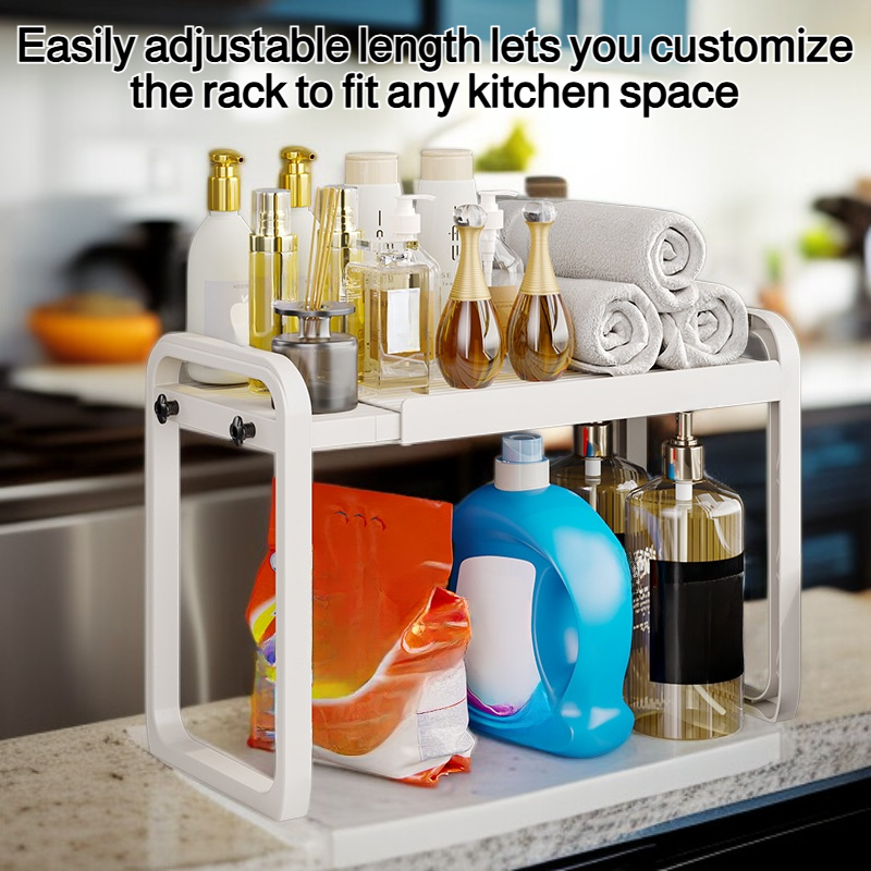 Extendable Mini Kitchen Storage Rack