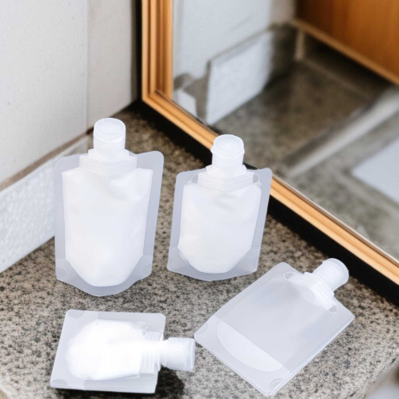 携帯用透明ローションバッグ