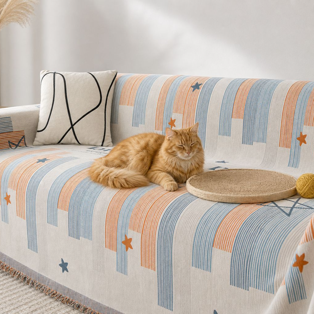 Thickened Double-sided Chenille Couch Protector