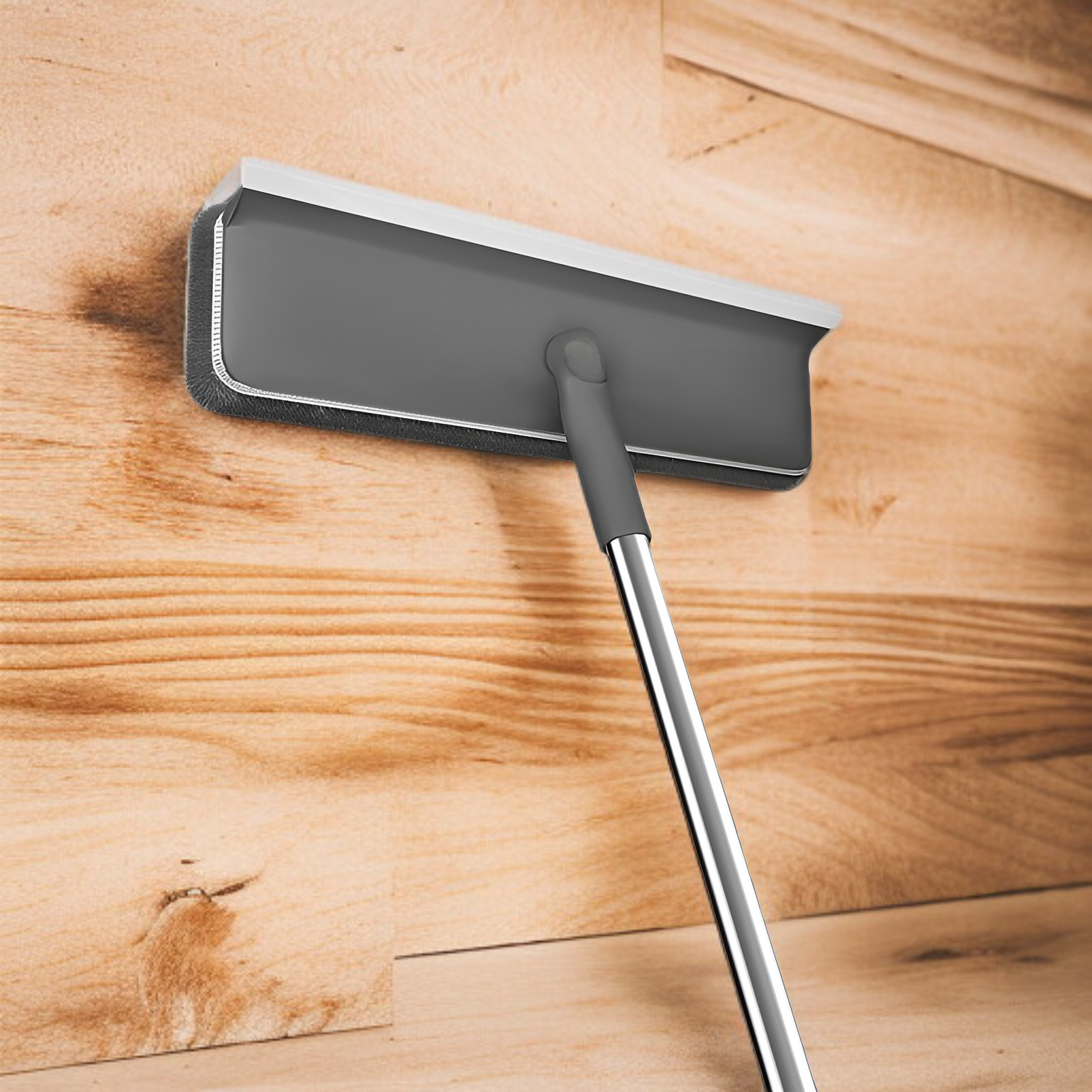 長さ調整可能なガラス窓拭き