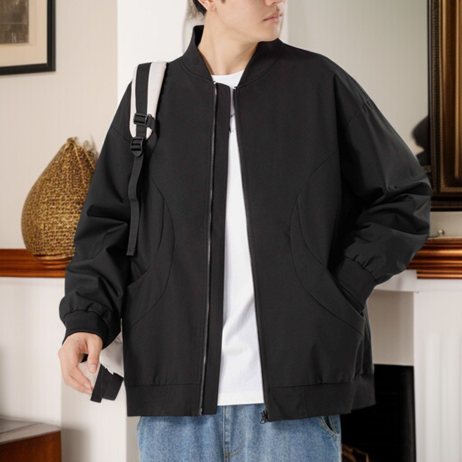 얇은 남성 코트 학생 봄 캐주얼 점퍼 삼방 얇은 야구복 상의