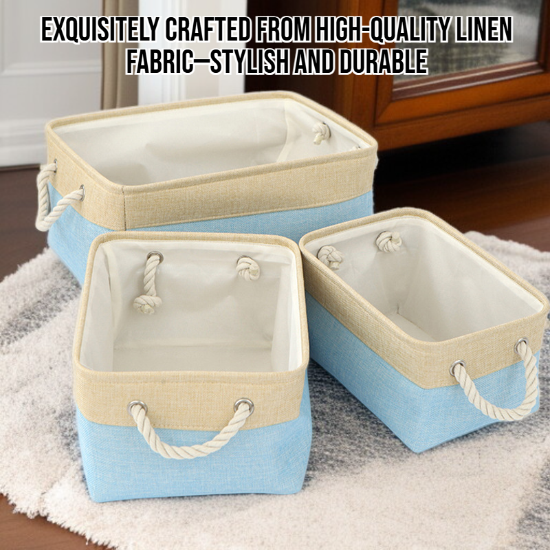 Multi-functional Linen Storage Bin for Closet