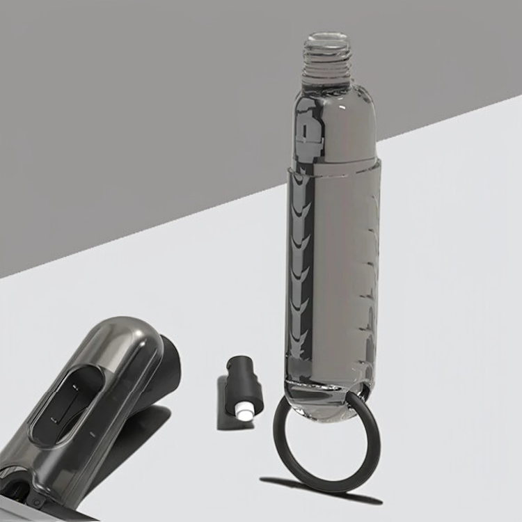 Compact mop for kitchen, bathroom, and home floors