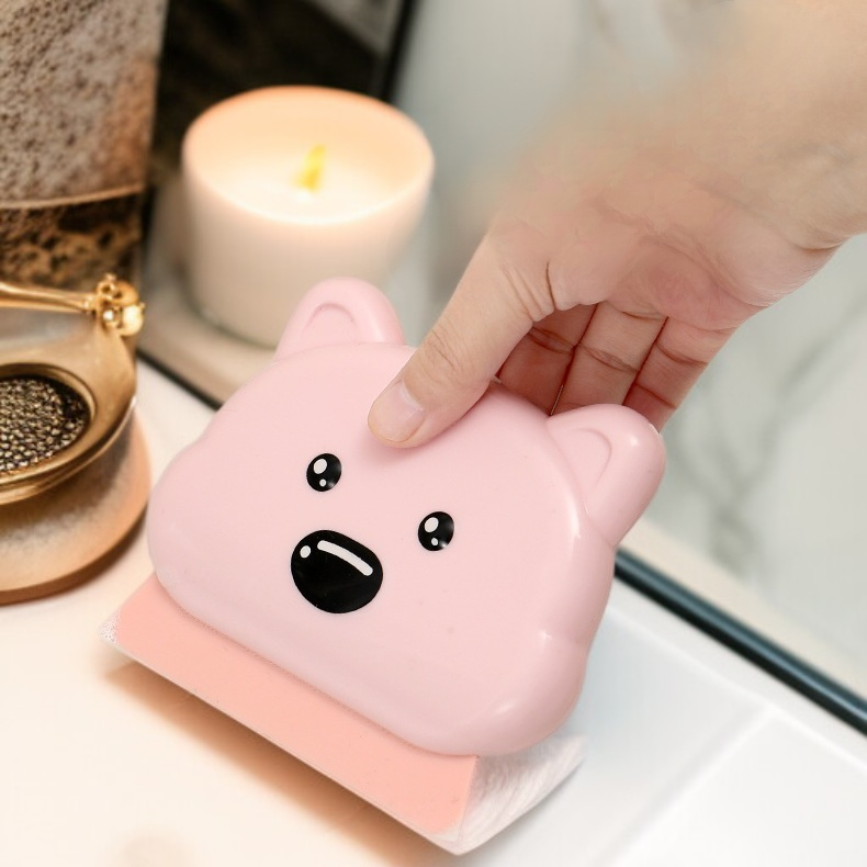 5-in-1 Multi-Purpose Pet Cleaning Wiper for Bathroom & Washbasin, Cartoon Character Cleaning Tool