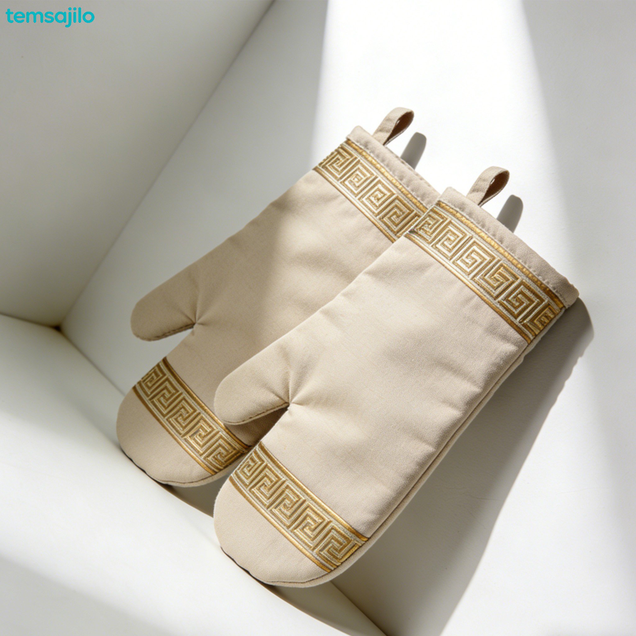 Πυκνά θερμομονωτικά γάντια ανθεκτικά σε υψηλές θερμοκρασίες