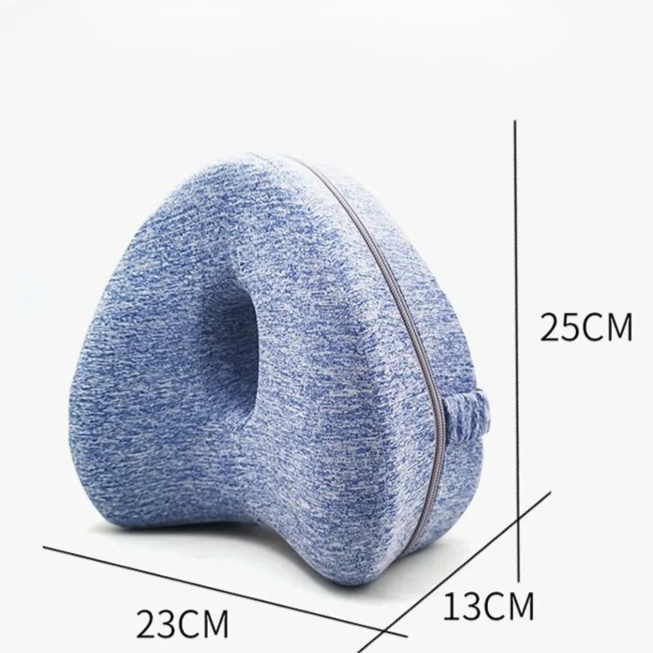 Side sleeping pillow for sleep assistance