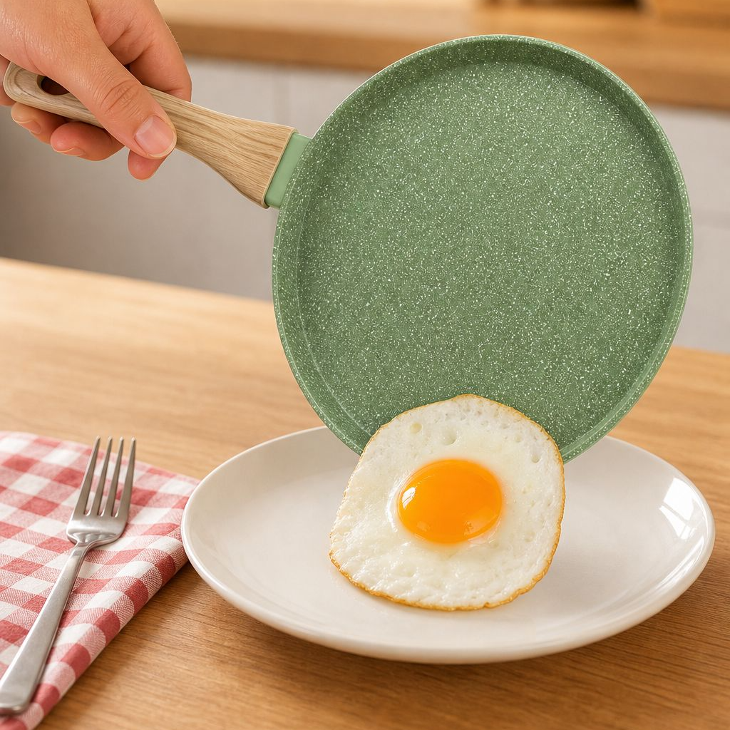 Multifunctional Non-stick Pan for Pancakes and Omelettes