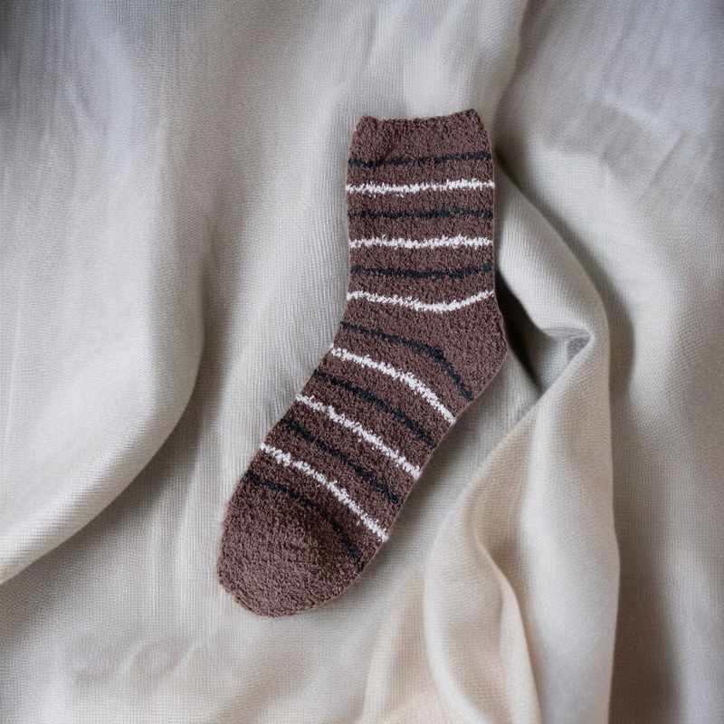 コーラルフリースソックス