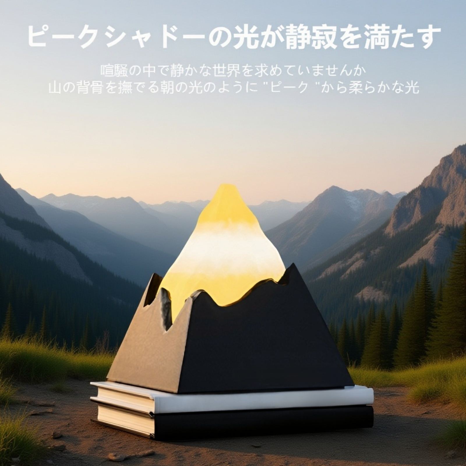 癒しの雰囲気拡散アロマストーンランプ本体画像